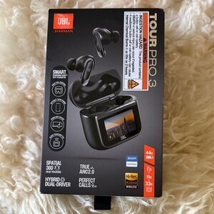 JBL Tour Pro 3 Earbuds - Black